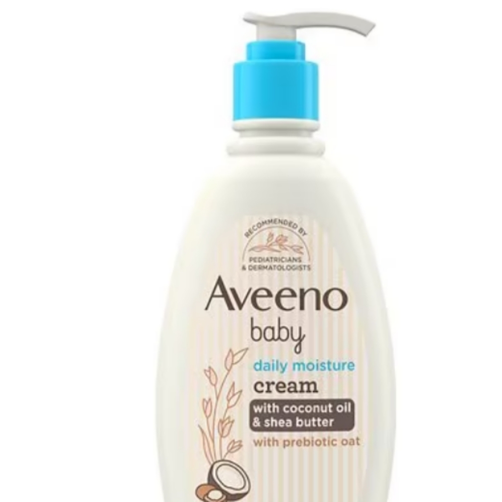 Aveeno Baby Daily Moisture Cream With Coconut Oil & Shea Butter 12oz